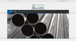 Desktop Screenshot of amtex.in
